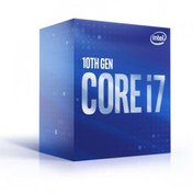 Resim Core i7 10700K Soket 1200 3.8GHz 16MB Önbellek 8 Çekirdek 14nm İşlemci Box UHD630 VGA (Fansız) Intel