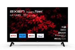 Resim Axen AX55FMN501 55" 139 Ekran UHD Tizen Smart LED TV Axen