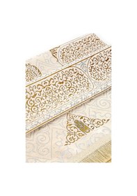 Resim Ultra Lüks Kabe Örtüsü Krem Seccade 10 