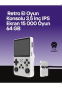 Resim Bfs R36s 64 Gb Retro Oyun Konsolu Çoklu Emülatör Desteği, Linux Tabanlı Açık Sistem 