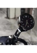 Resim Pazly Suntek Siyah Motosiklet Kadranı Dijital Dekor Saat Ea Siyah Model Siyah 