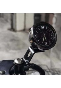 Resim Pazly Suntek Siyah Motosiklet Kadranı Dijital Dekor Saat Ea Siyah Model Siyah 