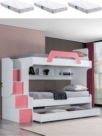 Resim Setay Ranza, Inci Yavrulu Ranza - Pembe 3 Adet Comfort Yatak 