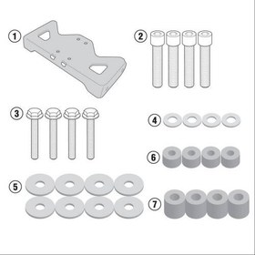Resim GIVI 1152KIT HONDA CB500F (16-18) YAN ÇANTA TASIYICI BAGLANTI KITI 