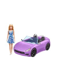Resim Barbie Hby29 Gc Doll + Convertible Caucasian Cstm 