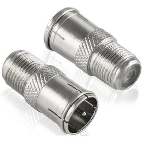 Resim F Quick Hızlı F Konnektör Adaptör - 10 Adet 