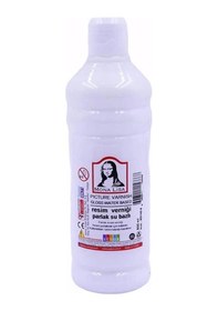 Resim Resim Verniği 500 Ml Su Bazlı 1 Adet Ve Zemin Fırçası Resim Parlatıcı Vernik Hobi Sanat Akrilik Guaj Yağlı Boya 