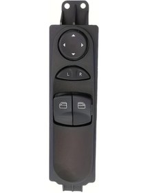 Resim Hightower Mercedes W906 Elektrikli Ana Pencere Anahtarı Siyah A9065451213 Dayanıklı 