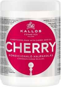 Resim Kallos Cosmetics Cherry Kiraz Tohumu Yağlı Saç Maskesi 1 L 