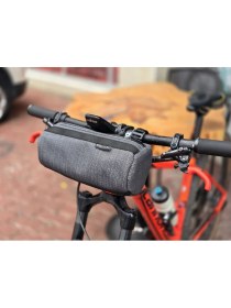 Resim Bike And Art E-Bike Gravel Yol Bisiklet Silindir Gidon Çantası Bike Packing 
