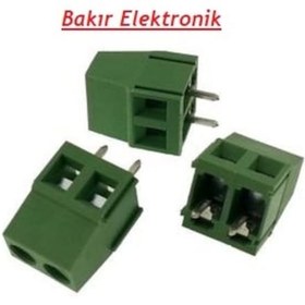 Resim 2'Li Klemens No:1 5.08Mm Baskı Devre Klemensi Pcb Tip Aaa Kalite 