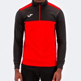 Resim Joma Sweatshirt With Zip Winner Red-Black 