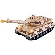 Resim Sesli Işıklı Uzun Namlu Tank 