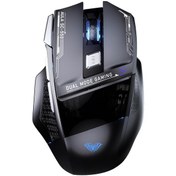 Resim Aula SC550 7 Tuşlu Makrolu 2.4 Ghz Kablosuz Optik Rgb Oyuncu Mouse 