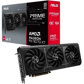 Resim PRIME Radeon RX 9070XT 16GB PRIME-RX9070XT-O16G GDDR6 256Bit DX12 Gaming (Oyuncu) Ekran Kartı 