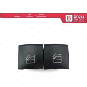 Resim Mercedes A W169 B W245 için Sağ Sol Cam Ana Kumanda Düğme Kapağı N11.9359 