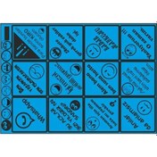 Resim A5 Sticker 041 Tek Paket Çoklu Sticker Çok Renkli 