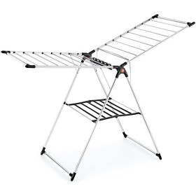 Resim UltraNova Gri Çelik Çamaşır Kurutmalık, Dayanıklı ve Şık Tasarım, Türkiye Üretimi 