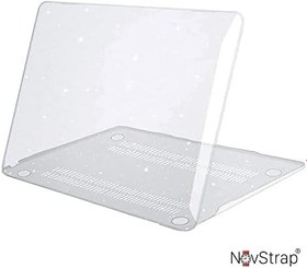 Resim Apple Macbook Pro 16 inç M4/Pro/Max A3186 A3403 ile Uyumlu Simli Kılıf Sert Glitter ŞEFFAF 