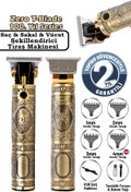 Resim yopigo Tr-8585 Profesyonel Kuaförlerin Tercihi Saç Ense Sakal Çizim Lazer Epilasyon Öncesi Tıraş Makinesi 