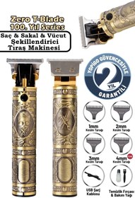 Resim yopigo Tr-8585 Profesyonel Kuaförlerin Tercihi Saç Ense Sakal Çizim Lazer Epilasyon Öncesi Tıraş Makinesi 