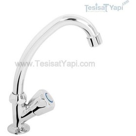 Resim Acem Mermer Üstü Mutfak Eviye Bataryası Tek Su Girişli 