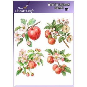 Resim Ütü İle Rub On Transfer Kağıdı - No: 101 30x30 Cm 