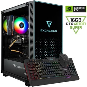 Resim Excalibur E65H.127F-DFP0X-0HG Intel Core i7-12700F 32GB RAM 1TB NVME SSD 16GB RTX4070TI SUPER Freedos 