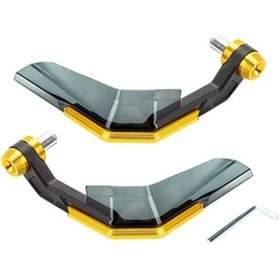 Resim Zcjb Magideal Motosiklet El Koruyucuları Koruyucu Eldivenler 7/8 İnç 22mm Gidona Takılan Aksesuarlar Altın 