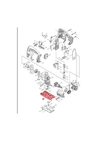 Resim Makita DJV180RFE Alt Tabla Ürün Kodu 317565-8 