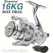 Resim Metal Spinning Wheel, Dönen Kol Balıkçılık Makinesi ile Birlikte, Deniz Balıkçılığı Çubukları İçin Uygun, Çok Renkli Paslanmaz Çelik ve PA Gövde ile Yapılmıştır | Ergonomik Tasarım | Herhangi Bir Balıkçılık Şekli İçin İdeal | Dayanıklı Metal Kol | Noel, Sevgililer Günü veya Balıkçılık Tutkunları İçin Mükemmel Bir Hediye. 