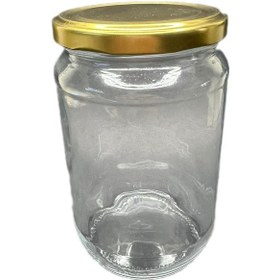 Resim 660ml Şeffaf Cam Konserve Kavanozu Gold Kapaklı , 30 Adet, Cam Kavanoz, Konserve Kavanozu, Reçel Kavanozu, Bal Kavanozu, Saklama Kavanozu Şeffaf 
