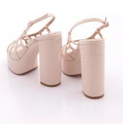 Resim DGN 31 Kadin Platform Topuklu Ayakkabi 