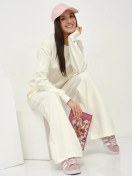 Resim Rommel Kadın Eşofman Takımı - Sweatshirt Ve Palazzo Pantolon 384620246 Sütlü 