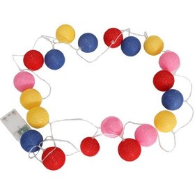 Resim Suntek 13.8ft 20 Renkli Toplar Çocuklar Için Led Perde Dize 