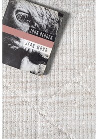 Resim Yalın Bukle Salon Halısı Hav Vermez Mutfak Halısı Çocuk Odası Halısı Koridor 5579 Gri Krem Krem 