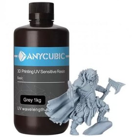 Resim Anycubic SLA Reçine 1KG - GRİ 