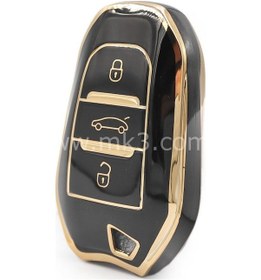 Resim Citroen Uyumlu C3 C4 Cactus C3-c5 Aircross Nano Anahtar Kılıfı Siyah 