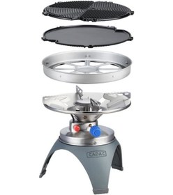 Resim Cadac 5930 Cook N Grill 230 Kartuş Gazlı Mangal Siyah 