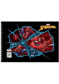 Resim Keskin Color Spiderman Resim Defteri Spiralli Lüx 17x25cm 15 Yaprak 