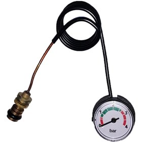 Resim Buderus Uyumlu Logamax Plus Kombi Manometre Basınç Göstergesi 