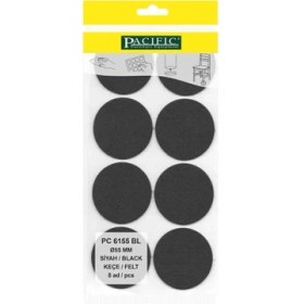 Resim Pacific Siyah Yapışkanlı Keçe (Ø 55 mm) 