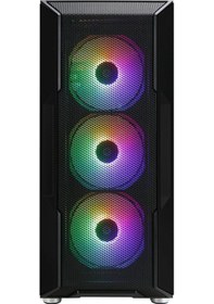 Resim Zalman I3 Neo Black, Megamax, 700w 80+, Mesh Panel, Tempered Glass, 4x120mm Rgb Fan, Atx Gamıng Kasa 