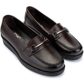 Resim Tamer Tanca Kadın Hakiki Deri Kahverengi Casual Ayakkabı 1095 8092 Bn Ayk Y25 Kahve Dr Kahverengi 