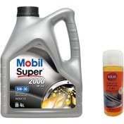 Resim Mobil Super 2000 XE C2 5W-30 Motor Yağı 4 L + Gojo Cam Suyu Şampuanı 