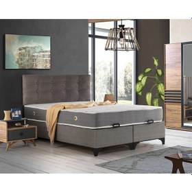 Resim 120x200 Azra Yatak Baza Başlık Seti - 120 X 200 