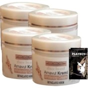 Resim Buğz Three Brand 4lü Adet Arnavut Kremi Whitens Cream Aklık Kremi LFHX0420 100 ml + 1 Adet Jel Hediye 