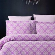 Resim Maxstyle Damask Lyocell Mürdüm Çift Kişilik Nevresim Takımı 