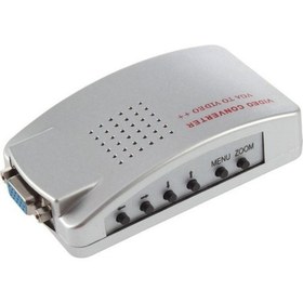 Resim Bst Vga To Rca Av Çevirici Dönüştürücü 