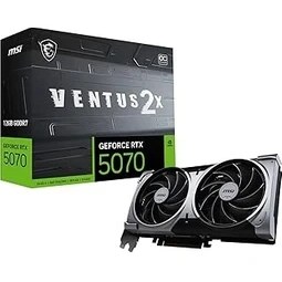 Resim Nvidia Geforce Rtx 5070 12G Ventus 2x Oc 192 Bit Gddr7 Oyun Grafik Kartı, 2557 Mhz'e Kadar Frek 